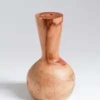 Ваза для сухоцветов &laquo;Виолетта&raquo;, 10&times;10&times;15 см, дерево джати, коричневая