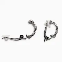 Клипсы "Винтаж" змейка, цвет серебро Клипсы "Винтаж" змейка, цвет серебро