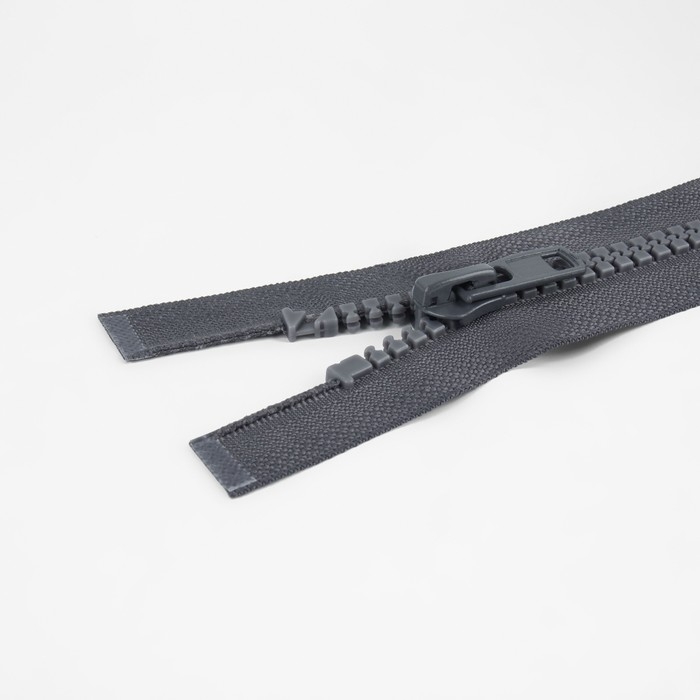 Молния «Трактор», №8, разъёмная, замок автомат, 100 см, цвет тёмно-серый, цена за 1 штуку Молния «Трактор», №8, разъёмная, замок автомат, 100 см, цвет тёмно-серый, цена за 1 штуку