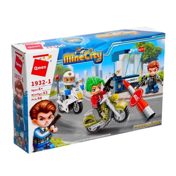 Конструктор Патруль, 4 вида, МИКС