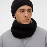 Шапка ComFleece, черная