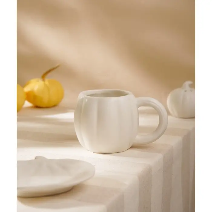 Кружка SL Home &laquo;Осенний бриз&raquo;, 420 мл, доломит, белая