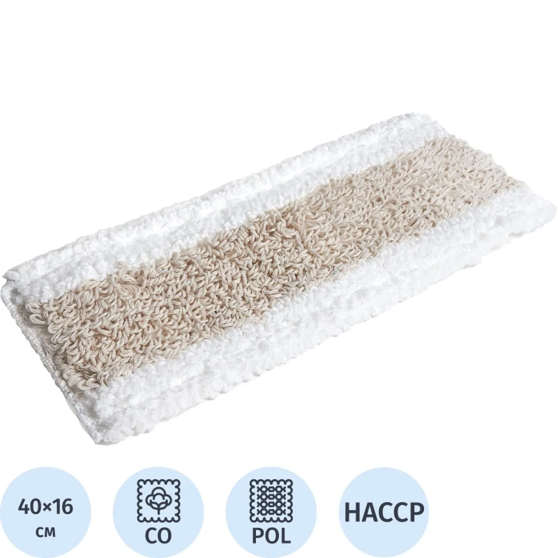 Насадка МОП Росмоп микроволокно 40x15,5_DMK-40-01