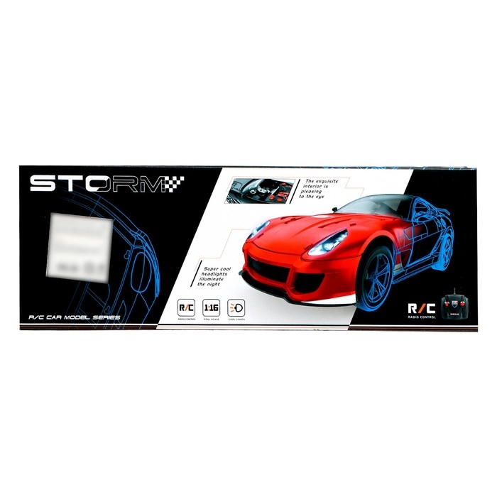 Машина радиоуправляемая «Кабриолет», работает от аккумулятора, цвет красный Машина радиоуправляемая «Кабриолет», работает от аккумулятора, цвет красный