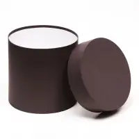 Набор шляпных подарочных коробок 5 в 1, песочный, 23&times;23-15&times;15 см