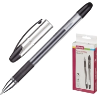 Ручка гелевая неавтомат. Attache Gelios-020 черный стерж, 0,5 мм,манж