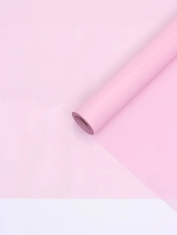 Пленка для цветов &laquo;Прозрачная полоса&raquo; розовый, 0.58&times;10 м