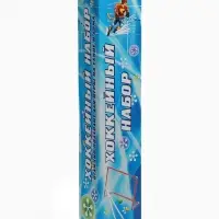 Набор для игры в хоккей (клюшка 2 шт., ворота 2 шт., шайба, мяч), МИКС