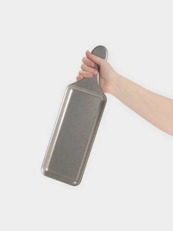 Блюдо Hanna Kn&ouml;vell Vanha, 38&times;11.5&times;1.5 см, нержавеющая сталь, серебристое