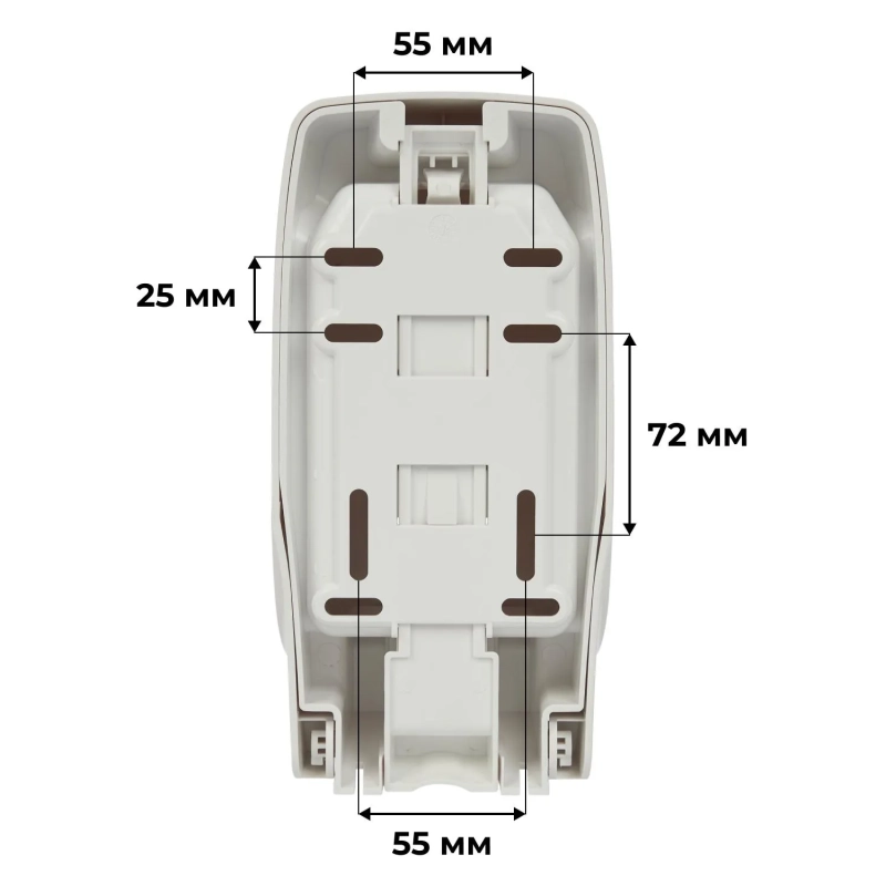 Дозатор для жидкого мыла и мыла-пены Luscan Prof Optima L5 белый