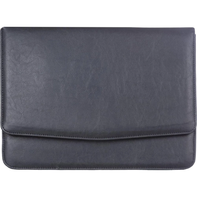 Папка деловая для документов кож/зам  360х270 мм  'Визит' 311, черная