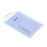 Бейдж - карман силиконовый, вертикальный, 54&times;90 мм