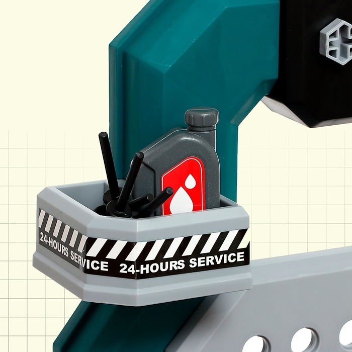 Игровой модуль 2 в 1 «Верстак», 78 элементов Игровой модуль 2 в 1 «Верстак», 78 элементов