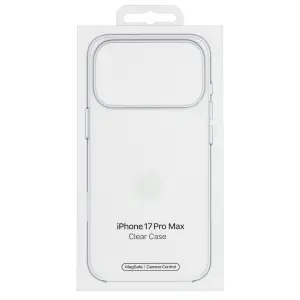 Чехол для iPhone 17 Pro Max Clear Case PC (MagSafe + анимация NFC) ORG