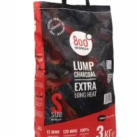 Уголь древесный кусковой &laquo;Долгое Горение&raquo; 800 Degrees, мешок, 3 кг