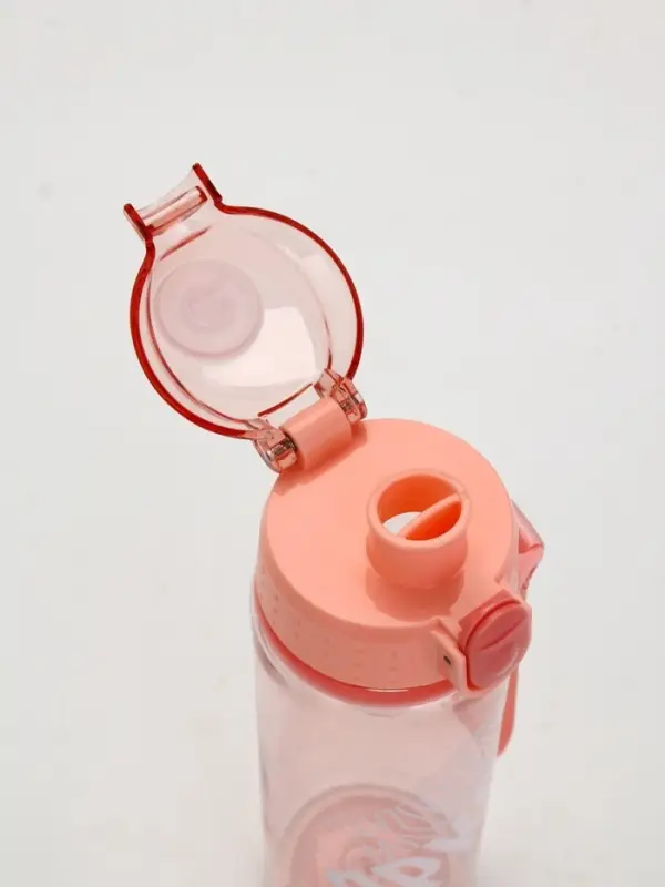 Бутылка для воды пластиковая &laquo;Живи ярко&raquo;, 600 мл