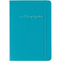 Ежедневник недатированный синий, А5, 140x200мм, 136 л. ATTACHE