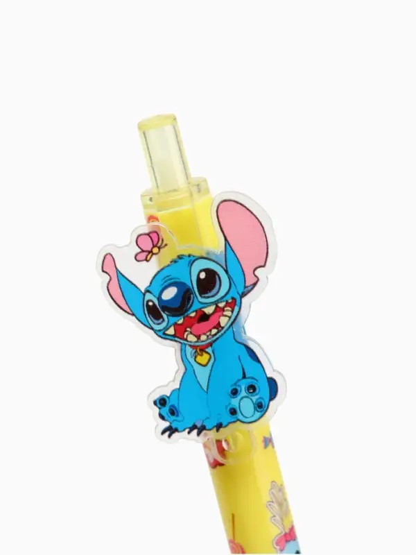 Ручка автоматическая Ручка автоматическая "Стич", МИКС ,синяя паста 0.5 мм