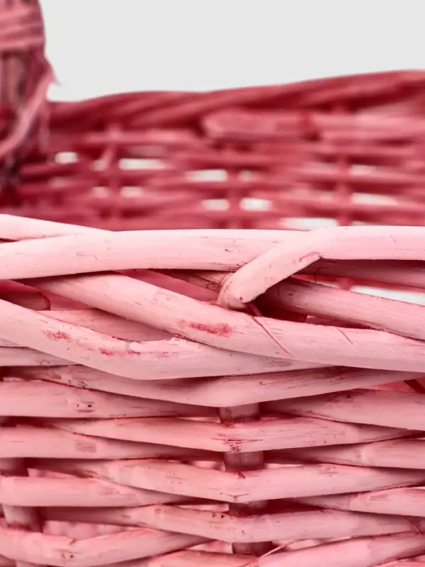 Набор корзин 3 шт ИВА 38x38x14 33x33x12 27х27x12 см ПЛЕТ ручка h=20/18/16 см