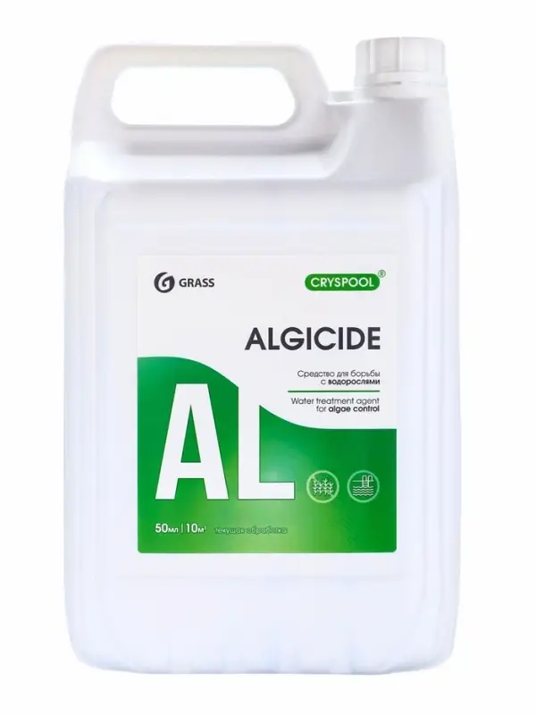 Средство для борьбы с водорослями CRYSPOOL ALGICIDE, 5 л