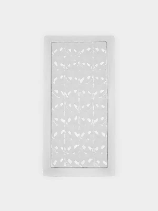 Форма для шоколада «Лепестки», пластик, 20.5×10×1 см, прозрачная