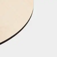 Доска разделочная сувенирная Дарим Красиво «Символ года. С новым годом», d=25.5 см, дерево, разноцветная