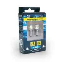 S105A T15/белый/ (BA15S) 39SMD 2835 10-30V 1 contact блистер 2 шт.