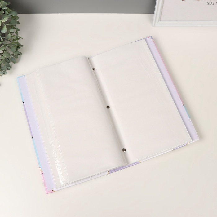 Фотоальбом на 300 фото 10х15 см  Фотоальбом на 300 фото 10х15 см "Геометрия" золото 33,5х17,5х5 см