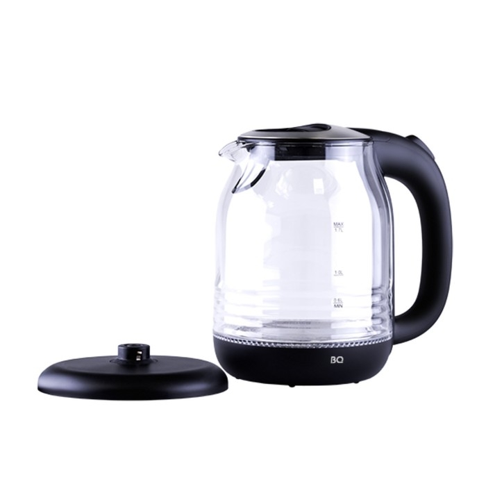 Чайник электрический BQ KT1833G, 1.7 л, 2200 Вт, чёрный Чайник электрический BQ KT1833G, 1.7 л, 2200 Вт, чёрный