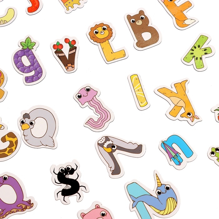 Развивающий набор «Магнитный алфавит», английский алфавит, 3+ Развивающий набор «Магнитный алфавит», английский алфавит, 3+