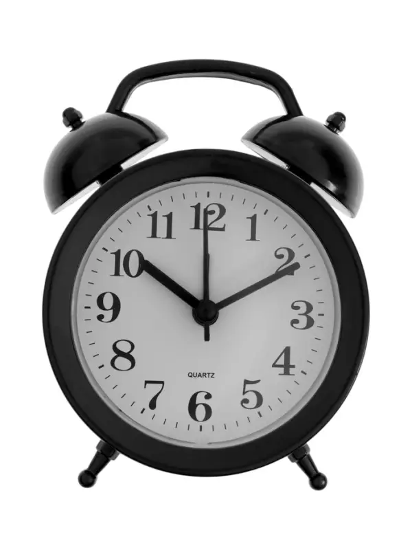 Часы - будильник настольные &laquo;Соломон&raquo;, дискретный ход, 9.8&times;12 см, от батареек АА