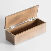 Шкатулка &laquo;Цветы&raquo;, 20&times;7&times;6 см, МДФ