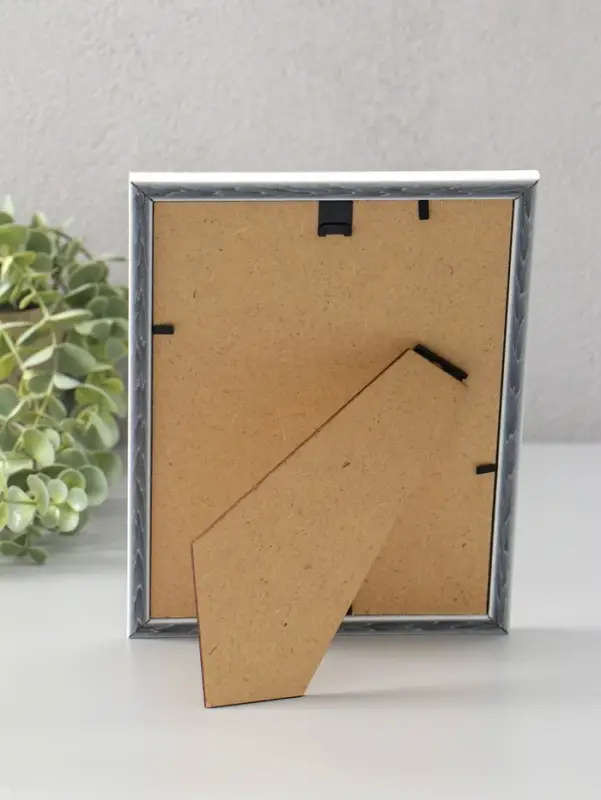 Фоторамка для фото 15х21 см "Oframe", пластик, белый, (пластиковый экран)