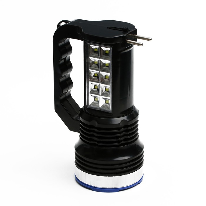 Фонарь светодиодный аккумуляторный ручной, 1200 мАч, 11 LED, 2 режима, 17 х 9.5 х 7.3 см Фонарь светодиодный аккумуляторный ручной, 1200 мАч, 11 LED, 2 режима, 17 х 9.5 х 7.3 см
