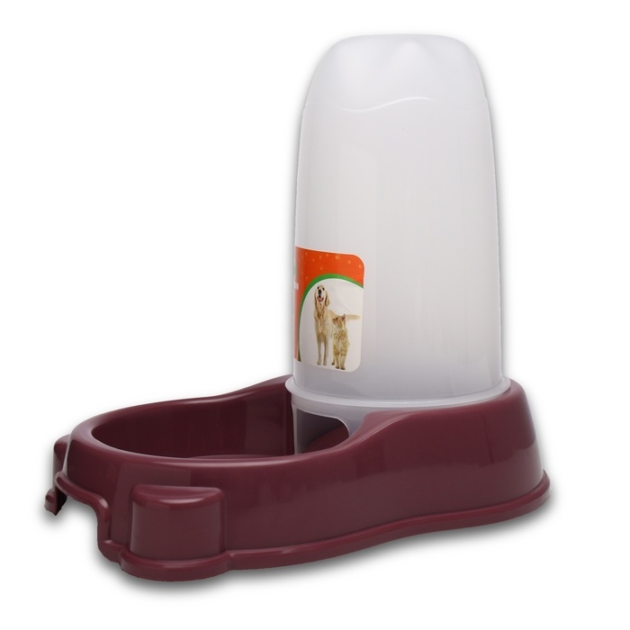 Автокормушка 1,5 л, 27 х 18 х 25 см, бордовая Автокормушка 1,5 л, 27 х 18 х 25 см, бордовая