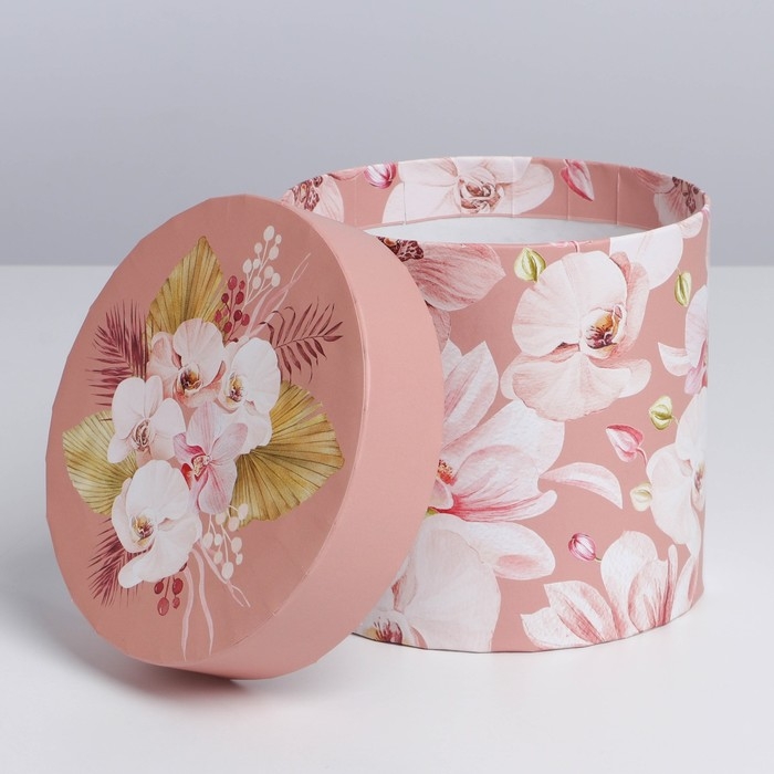 Набор коробок 5 в 1, упаковка подарочная, «Цветы», 13 х 13,5‒19.5 х 23 см