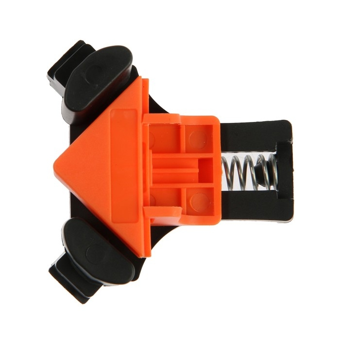 Мини угловая струбцина ЛОМ, зажим до 25 мм, 1 шт. Мини угловая струбцина ЛОМ, зажим до 25 мм, 1 шт.