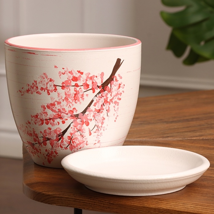 Горшок цветочный Горшок цветочный "Сакура" 1,4 л