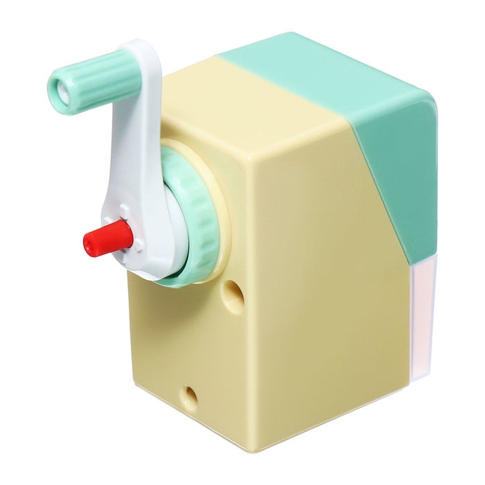 Точилка механическая с контейнером Классика Желтый Точилка механическая с контейнером Классика Желтый