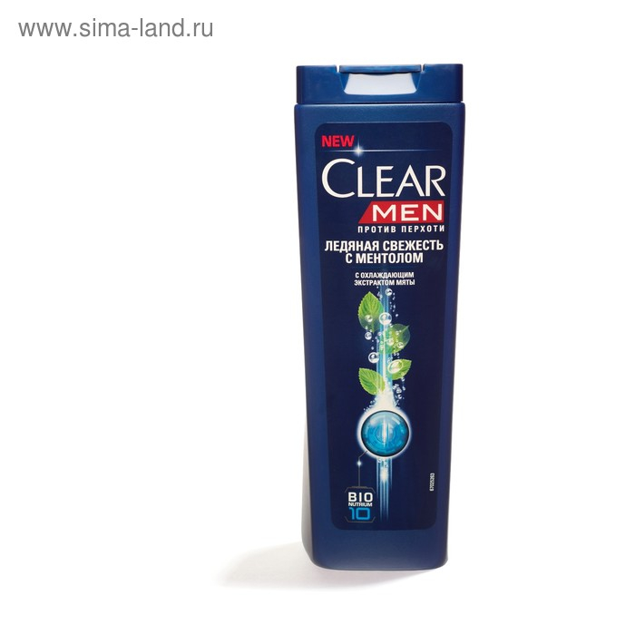 Шампунь для волос Clear Men «Ледяная свежесть», против перхоти, 400 мл