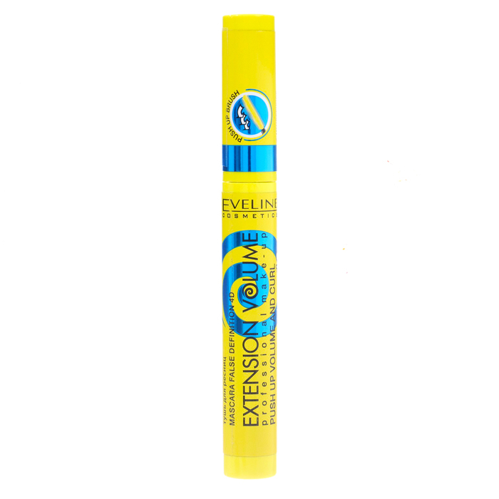 Тушь для ресниц Eveline Extension Volume, эффект Push-Up х 10 Тушь для ресниц Eveline Extension Volume, эффект Push-Up х 10