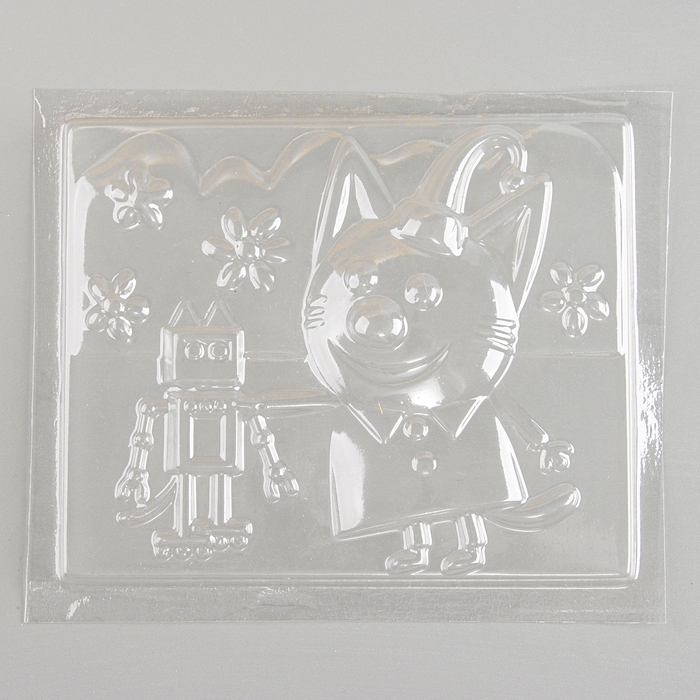 Гипсовый барельеф «Три кота. Компот» Гипсовый барельеф «Три кота. Компот»