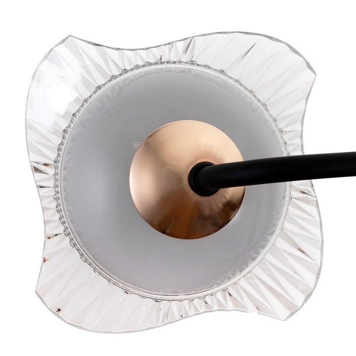 Бра 1696/1 LED 24Вт 3000-6000К черно-золотой 21х29х28 см