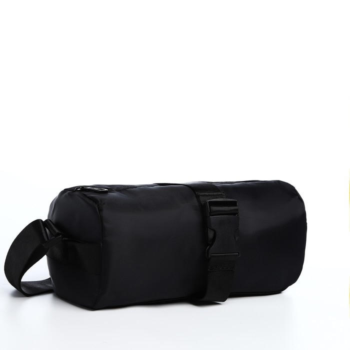 Сумка молодёжная на молнии, цвет чёрный Сумка молодёжная на молнии, цвет чёрный