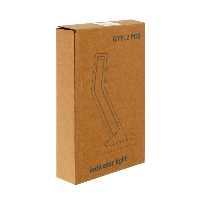 Боковой сигнальный маркер, с сигналом поворота, универсальный, 6000 К, 22 х 10 х 4 см, 2 шт Боковой сигнальный маркер, с сигналом поворота, универсальный, 6000 К, 22 х 10 х 4 см, 2 шт