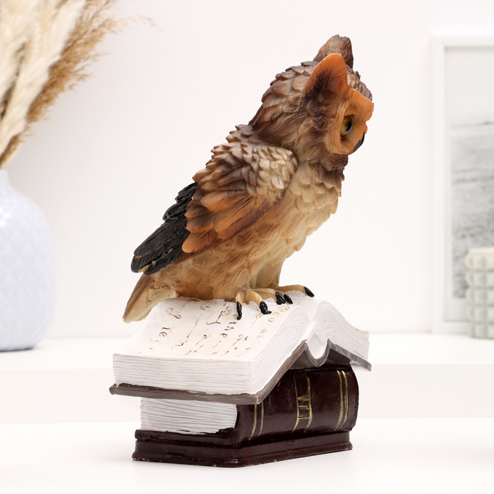 Фигура "Сова на книгах" 14х15х21см