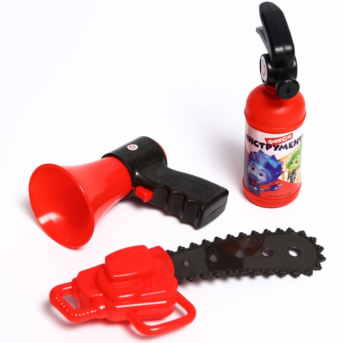 Набор пожарного с каской ФИКСИКИ Набор пожарного с каской ФИКСИКИ "Фикси Инструменты" 15 предметов