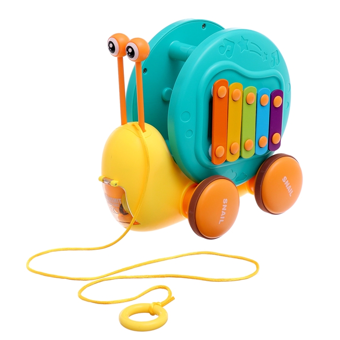 Развивающая игрушка «Улитка», на верёвочке Развивающая игрушка «Улитка», на верёвочке