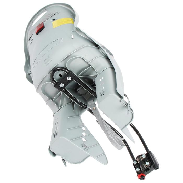 Велокресло заднее BQ-8, универсальный крепеж, цвет серый Велокресло заднее BQ-8, универсальный крепеж, цвет серый