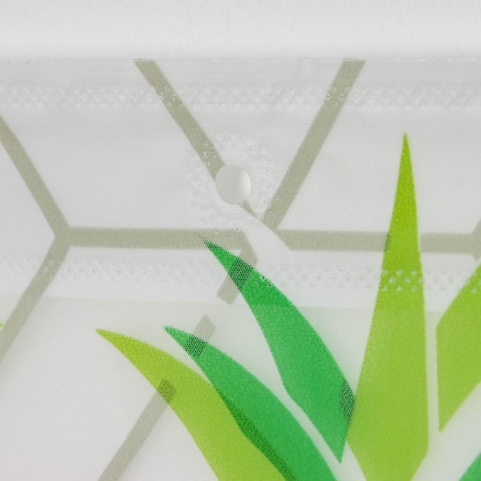 Штора для ванной Доляна «Фламинго», 180×180 см, EVA